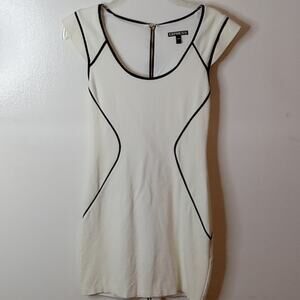 Express Cream Sheath Dress - Women's Size 2 - Career